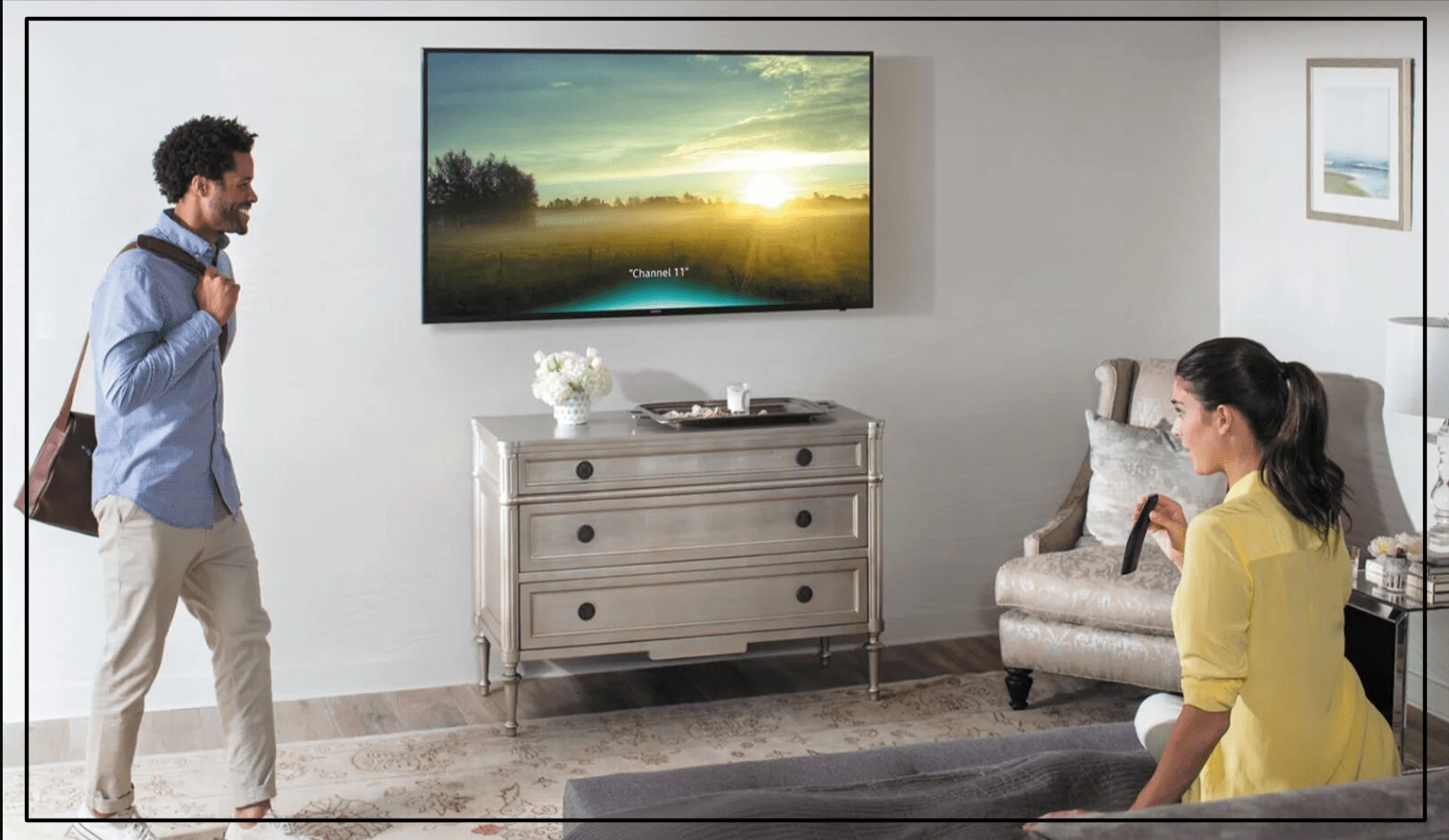 三星UE40MU6120K评论：中档奇迹，具有令人印象深刻的图片质量